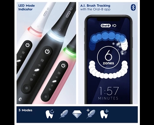 Oral-B iO5 Duo Black UCB/ White SC