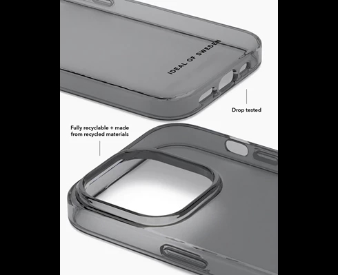 IDEAL OF SWEDEN IDEAL CLEAR CASE IPHONE 13/14 TINTED BLACK
