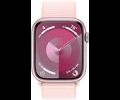 Apple Watch Series 9 GPS + Cellular 45mm Pink Aluminium Case with Light Pink Sport Loop