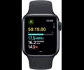Apple Watch SE GPS + Cellular 40mm Midnight Aluminium Case with Midnight Sport Band - S/M