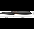 Fiskars Edge skalkniv 8 cm
