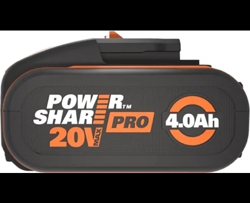 WORX 20V 4.0Ah battery with indicator