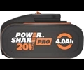 WORX 20V 4.0Ah battery with indicator