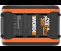 WORX 20V 4.0Ah battery with indicator