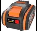 WORX 20V 4.0Ah battery with indicator