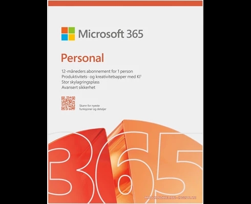 Microsoft M365 Personal Swedish Subscr 1YR