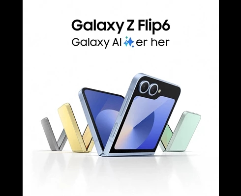 Samsung Galaxzy Z Flip6 (512GB) - Blue