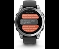 Garmin Fenix E, 47mm,Stainless Steel/Graphite