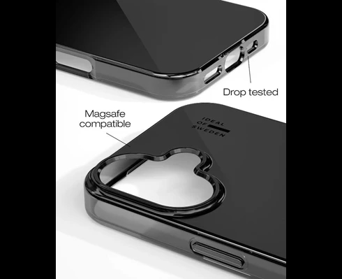IDEAL OF SWEDEN Mirror Case MagSafe iPhone 16 Mirror Black