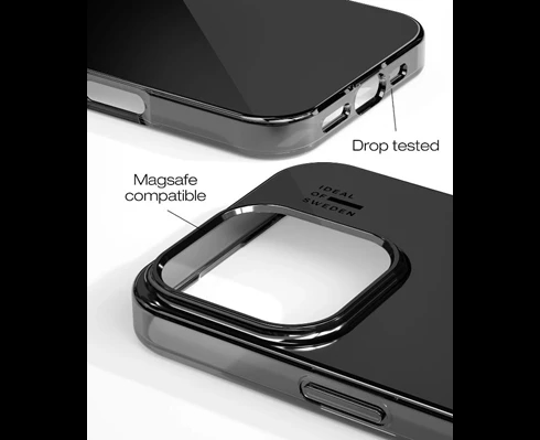 IDEAL OF SWEDEN Mirror Case MagSafe iPhone 16 Pro Mirror Black