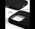 IDEAL OF SWEDEN Silicone Case MagSafe iPhone 16 Pro Max Black