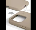 IDEAL OF SWEDEN Silicone Case MagSafe iPhone 16 Pro Max Beige