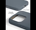 IDEAL OF SWEDEN Silicone Case MagSafe iPhone 16 Pro Max Midnight Blue