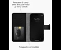 IDEAL OF SWEDEN Magnet Wallet+ MagSafe iPhone 16 Plus Black