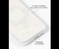 IDEAL OF SWEDEN Pearlised Case MagSafe iPhone 16 White
