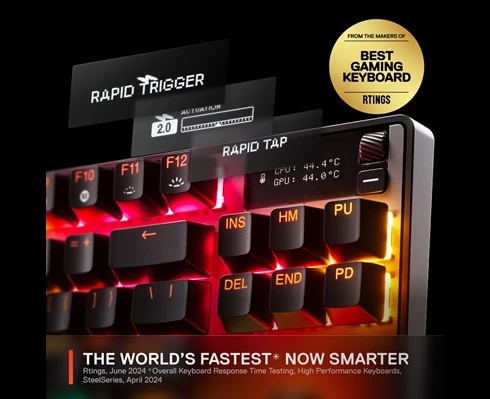 SteelSeries Apex Pro TKL WL Gen 3 - Nordic