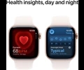 Apple Watch Series 10 GPS 42mm Rose Gold Aluminium Case with Light Blush Sport Band - S/M