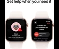 Apple Watch Series 10 GPS 42mm Rose Gold Aluminium Case with Light Blush Sport Band - S/M