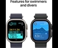 Apple Watch Ultra 2 GPS + Cellular 49mm Black Titanium Case with Black Ocean Band