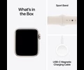 Apple Watch SE GPS 40mm Starlight Aluminium Case with Starlight Sport Band - M/L