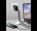 Andersson WLC-G2450 - Wall Charger PD 65W 2xUSB-C 1xUSB-A Black