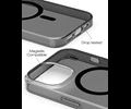 IDEAL OF SWEDEN Clear Case MagSafe iPhone 13/14/15 Tinted Black