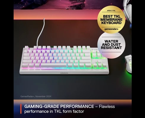 SteelSeries Apex 3 TKL White ND