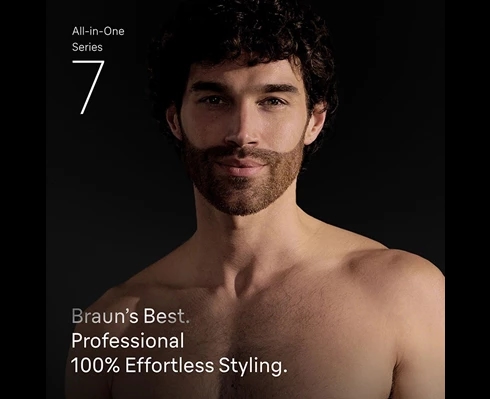 Braun Styler AIO 7580 Black / Deep Blue