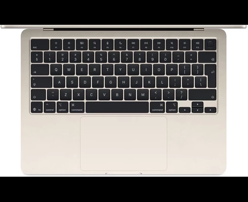 Apple 13-inch MacBook Air: Apple M4 chip with 10-core CPU and 8-core GPU, 16GB, 256GB SSD - Starlight