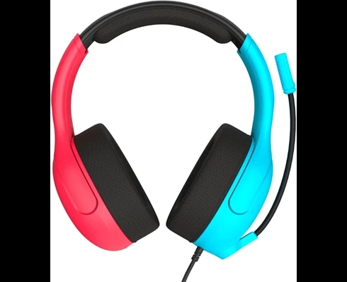 Turtle Beach Airlite Fit Wired Gaming Headset - Neon Blue   Red
