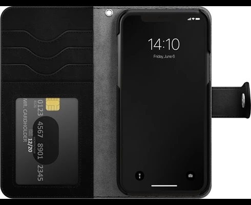 IDEAL OF SWEDEN MAGNET WALLET IPHONE 2022 IPHONE 14 - BLACK