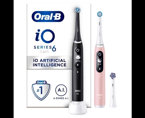 Oral-B iO6 Series M6 Black/Light Rose
