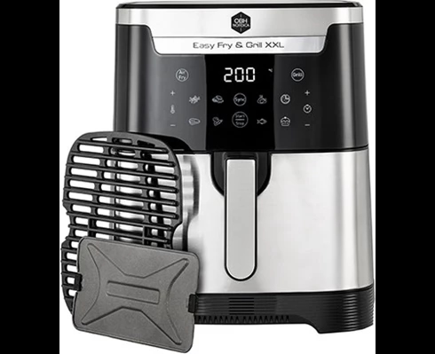 OBH Nordica Easy Fry & Grill XXL 2in1 Silver 6,5L