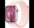 Apple Watch Series 9 GPS + Cellular 45mm Pink Aluminium Case with Light Pink Sport Loop