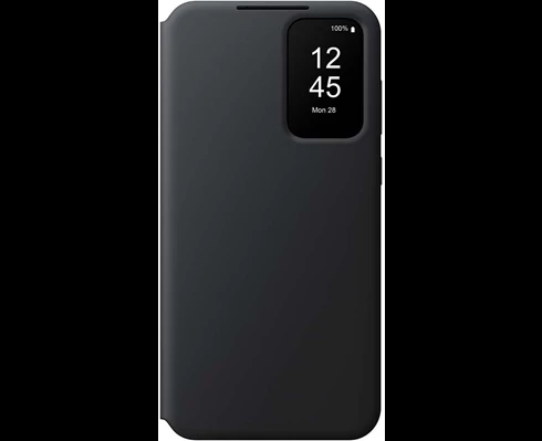 Samsung A55 Smart View Wallet Case Black