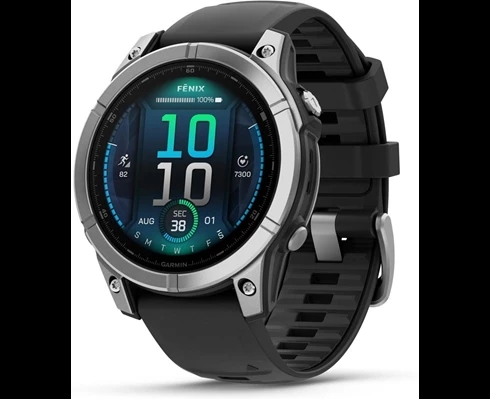 Garmin Fenix E, 47mm,Stainless Steel/Graphite