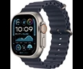 Apple Watch Ultra 2 GPS + Cellular 49mm Natural Titanium Case with Navy Ocean Band