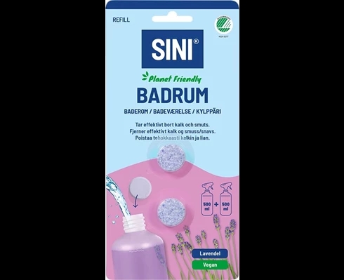 SINI Rengöringstablett Badrum refill 2-p
