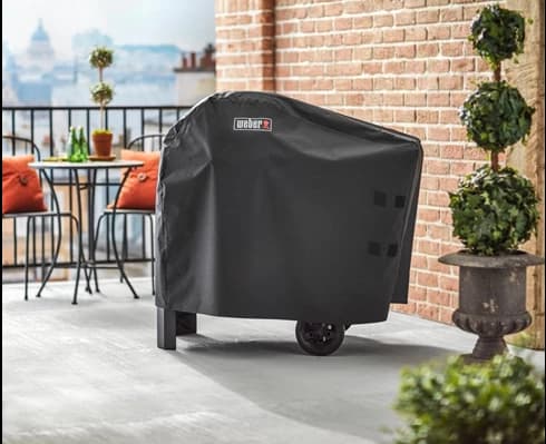 Weber Premium Grill Cover Pulse 2000 with stand