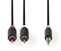 Nedis Stereo Audio Cable 3.5 mm Male  -  2x RCA Male 5 m