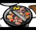 Austin and Barbeque AABQ 23,5" Kamado Half Moon Cooking