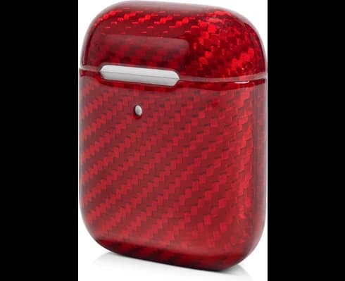 Andersson Airpods Case Micro Fiber Glossy Red