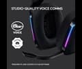 Logitech G733 Lightspeed Headset Black