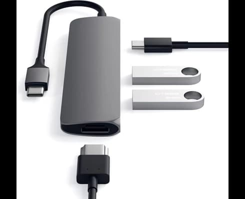 Satechi USB-C MultiPort Adapter with 4K HDMI