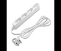 Andersson Power strip 4-way 2,5A outlets 1,5m white