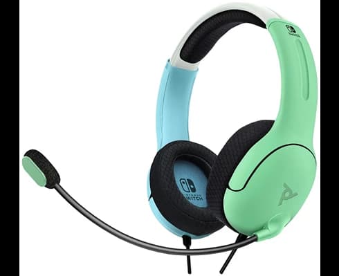 PDP LVL40 Wired Stereo Headset - Blue/Green