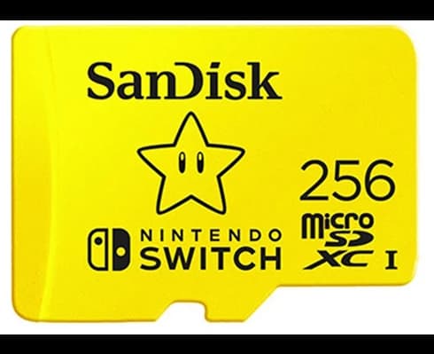 SanDisk 256GB Nintendo microSDXC