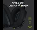 Logitech G435 Lightspeed Headset Black