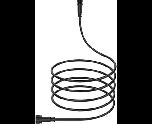 Deltaco 5 meter Outdoor lightning cable extension for garden light and decklight