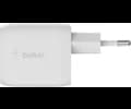 Belkin Dual USB-C 45W GaN Charger White